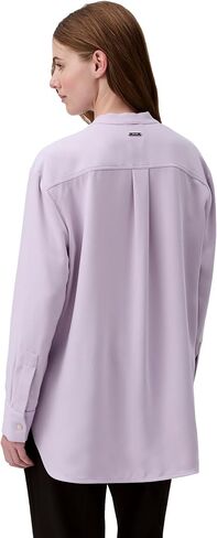 Calvin Klein Womens Relaxed V Neck Blouse in Saudi Arabia