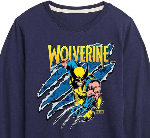 Marvel Wolverine - Slash - Toddler and Youth Long Sleeve Graphic T-Shirt in Saudi Arabia