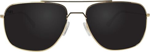 شادي رايز الملاح | نظارات شمسية بإطار معدني من الفولاذ المقاوم للصدأ مع عدسة مستقطبة in Kuwait