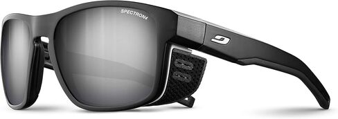 نظارات Julbo Shield M Mountain الشمسية للرجال والنساء مع دروع سباندكس قابلة للإزالة للمشي لمسافات طويلة والتزلج والثلج - حماية 100% من الأشعة فوق البنفسجية in Kuwait
