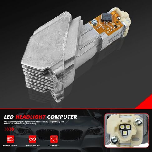 63117343876 2010-2016 لسيارات BMW 5 Series F10 F11 F18 LED وحدة ضوء عين الملاك ديود لمبة استبدال المصباح رقم # 59SKV073 9DW191482-001 7212710 27-1846 73212710 896519 12156679 20-73-0201 in Kuwait