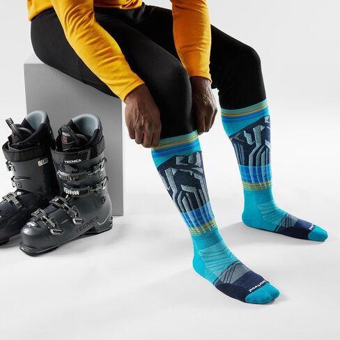 Smartwool Men's Ski Targeted Cushion Summit Shot Over The Calf Socks in Saudi Arabia