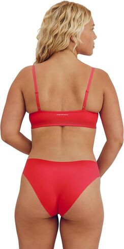 Organic Basics Women's Naked Ribbed V-Neck Bralette in Kuwait