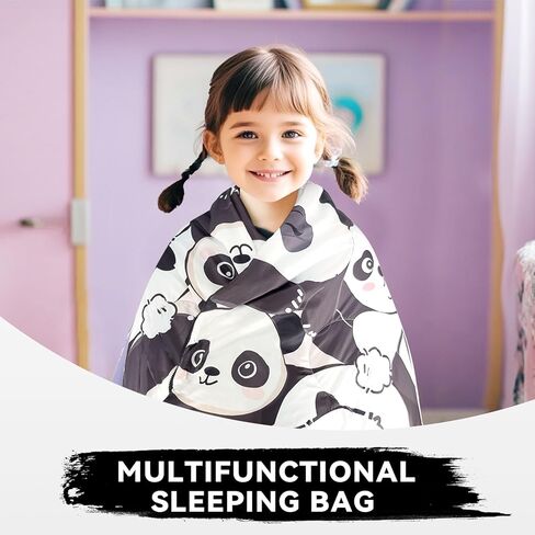 حقيبة نوم للأطفال للتخييم - حقيبة نوم خفيفة الوزن مناسبة لـ 3 فصول، حقيبة نوم مدمجة للأطفال للفتيات والفتيان، حقيبة نوم للشباب مقاومة للماء للاستخدام في الهواء الطلق من Croosseoutdoors in Kuwait