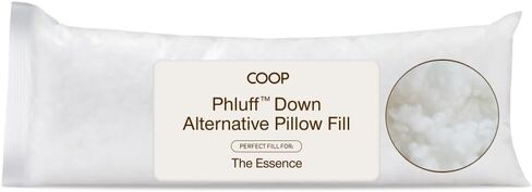 Coop Home Goods Extra Oomph AC Fill, Gel-Infused Memory Foam & Poly Fill, 1/2 Pound Bag, Refill for Eden Memory Foam Pillow, GREENGUARD Gold and CertiPUR-US Certified in Kuwait