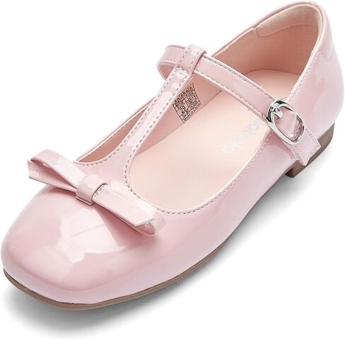 Balabala Toddler Little Girls Dress Shoes School Shoes Ballet Shoes Mary Jane Flats Party Wedding Uniform Shoes in Saudi Arabia