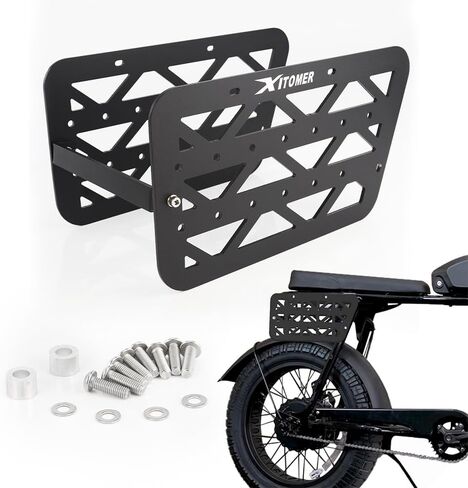 Xitomer Motorcycle Saddlebag Support Pannier Racks Compatible with Super73 S2 Series Luggage Racks Saddlebag Side Carrier Racks in Saudi Arabia