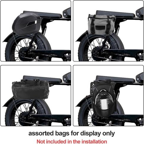 Xitomer Motorcycle Saddlebag Support Pannier Racks Compatible with Super73 S2 Series Luggage Racks Saddlebag Side Carrier Racks in Saudi Arabia