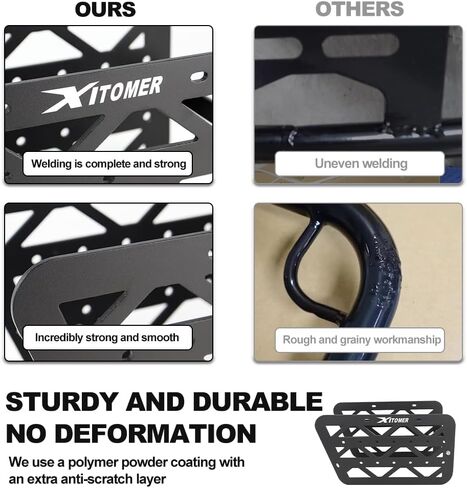 Xitomer Motorcycle Saddlebag Support Pannier Racks Compatible with Super73 S2 Series Luggage Racks Saddlebag Side Carrier Racks in Saudi Arabia