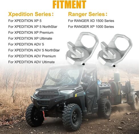 2 Lock and Ride Anchor -PSLER 150LB D Ring Tie Down Compatible with 2024-2025 Ranger and Xpedition Series,Models 2889620, 2890894,2 PCS in Saudi Arabia