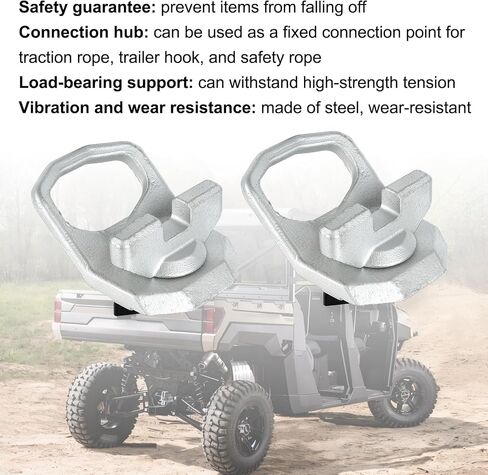 2 Lock and Ride Anchor -PSLER 150LB D Ring Tie Down Compatible with 2024-2025 Ranger and Xpedition Series,Models 2889620, 2890894,2 PCS in Saudi Arabia
