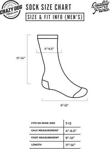 Crazy Dog T-Shirts Funny Thermostat Police Crew Socks – Novelty Workwear for Men – Gift for Dads, Husbands & Coworkers – Quirky Office Humor for Work & Casual Wear in Saudi Arabia