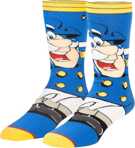 Odd Sox Cap'n Crunch Breakfast Cereal Socks for Adults, Fun Colorful Character Themes in Saudi Arabia
