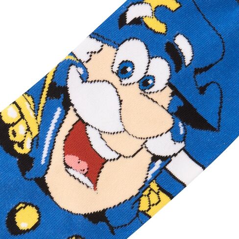 Odd Sox Cap'n Crunch Breakfast Cereal Socks for Adults, Fun Colorful Character Themes in Saudi Arabia