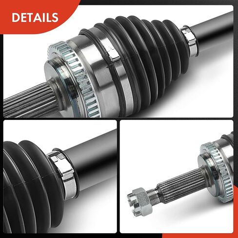 A-Premium Front Left Driver Side CV Axle Shaft Assembly Compatible with Hyundai Elantra 2009-2012, L4 2.0L in Saudi Arabia