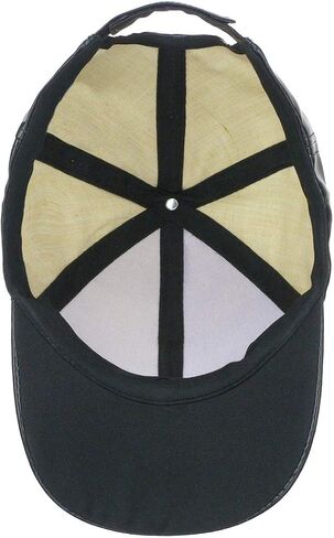 Something Special Women's Faux Leather Bling Baseball Cap with Crystal Brim in Saudi Arabia