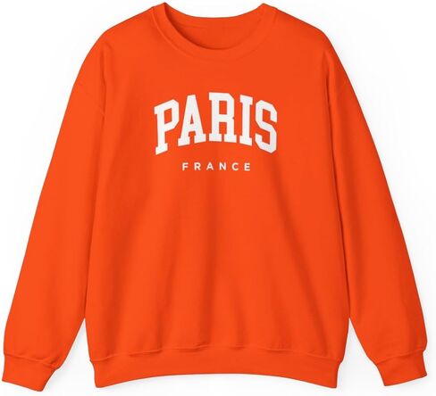 Paris France Adult Unisex Crewneck Sweatshirt in Saudi Arabia