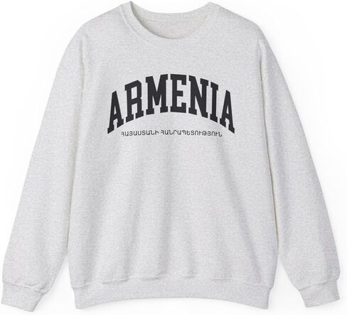 أرمينيا الكبار للجنسين Crewneck البلوز in Saudi Arabia