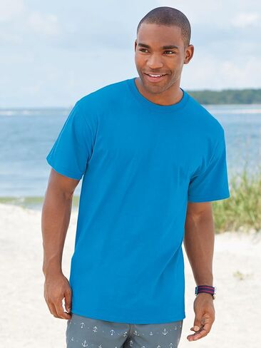 Fruit of the Loom Mens 1Pack Assorted Crew-Neck Undershirts T-Shirts in Saudi Arabia