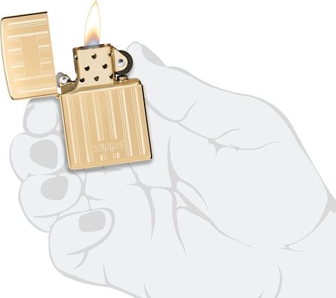 ولاعة جيب من الكروم بتصميم Zippo Tie Dye 540 in Kuwait