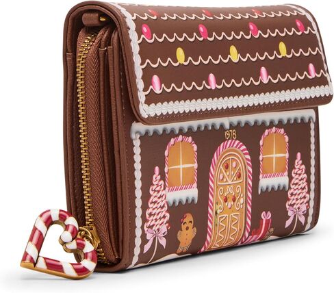 Betsey Johnson Baking Spirits Bright Wallet Crossbody in Saudi Arabia