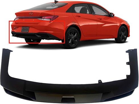FitParts متوافق مع غطاء المصد الخلفي Hyundai Elantra 2021-2023. جديد محكم HY1195134 86612AB000 in Saudi Arabia