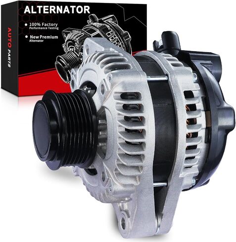Output Alternator for:-Honda Odyssey 3.5L EX 2014 2015 2016 2017, EX-L 2014-2017, LX 2014-2017, SE 2016 2017, Touring, Touring Elite 2014-2017 3.5L V6, 12V 130Amp CW OE# 31100-RV0-A11, 11775N in Saudi Arabia