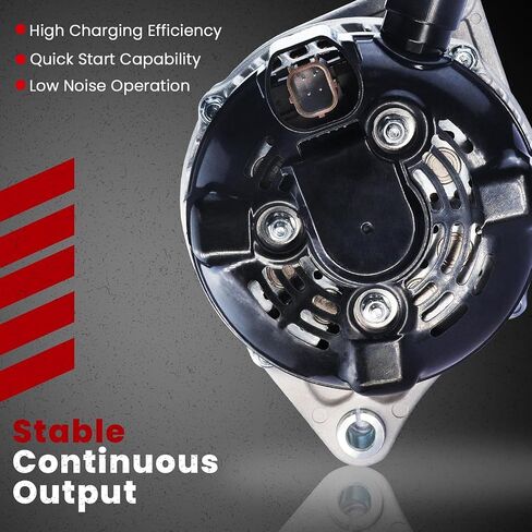 Output Alternator for:-Honda Odyssey 3.5L EX 2014 2015 2016 2017, EX-L 2014-2017, LX 2014-2017, SE 2016 2017, Touring, Touring Elite 2014-2017 3.5L V6, 12V 130Amp CW OE# 31100-RV0-A11, 11775N in Saudi Arabia