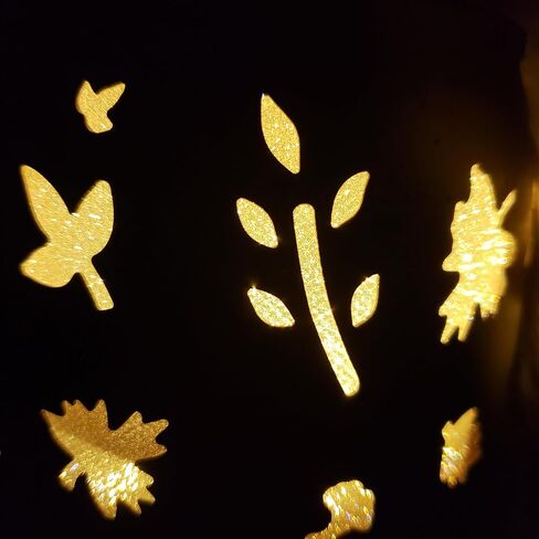 Yankee Candle Autumn Fall Dancing Leaves Wax Melt Warmer with Ambient Glow Light and Timer in Saudi Arabia