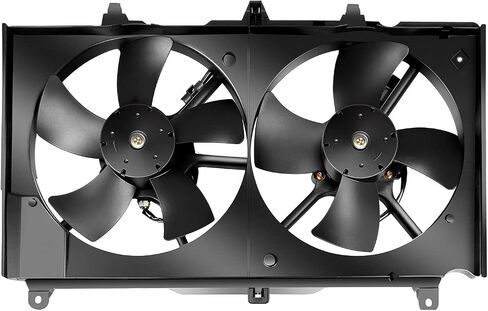 SCITOO Radiator Condenser Condenser Cooling Fan Compatible with 2003-2007 for Infiniti G35 for Nissan 350Z NI3115127 in Saudi Arabia