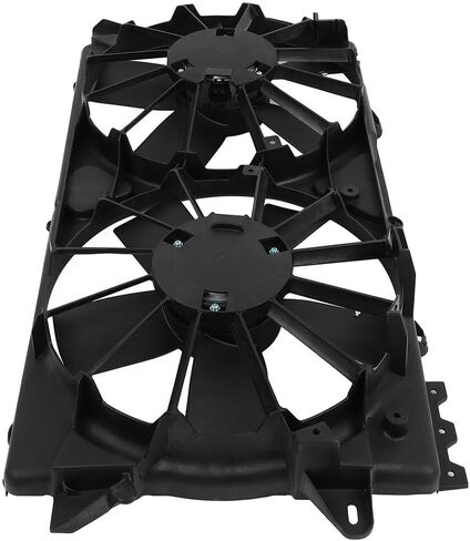Engine Radiator Cooling Fan Assembly Fit 2010-2017 for Lincoln Navigator 2010-2017 for Ford Expedition 2010-2014 for Ford F-150, Radiator Condenser Fan Assembly 623620 620-422 in Saudi Arabia