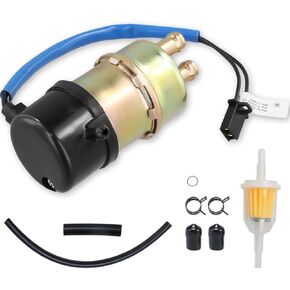 Electric Fuel Pump 12V for 1992-2008 Kawasaki Mule 3000 3010 3020 2520 2500 2510 1000 OE# 49040-1055 KAF620 Engine Includes Fuel Filter & Pipes in Kuwait