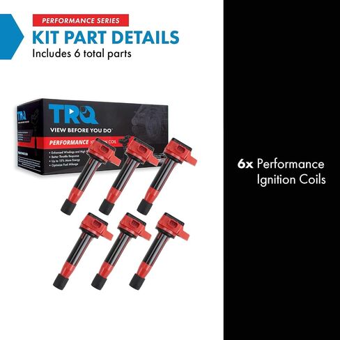 مجموعة ملف الإشعال TRQ Performance متوافقة مع 08-12 Accord 10-11 Accord Crosstour 12 Crosstour 10-13 MDX 08-17 Odyssey 09-15 Pilot 13-15 RDX 09-14 Ridgeline 09-12 RL TL 10-14 TSX ZDX in Saudi Arabia