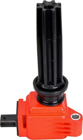 ENA Set of 4 Red UF670 Ignition Coils 94372 Iridium Spark Plugs 2.0 2.3 Compatible with Ford Mustang EcoSport Edge Escape Explorer Focus Fusion Taurus XE XF Discovery LR2 MKC MKT MKZ 2012-2020 in Saudi Arabia