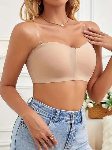 Sensual Wireless Strapless Push-Up Bra – Comfort & Sexy in Saudi Arabia