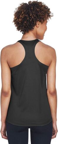 Team 365 Ladies' Zone Performance Racerback Tank L BLACK in Saudi Arabia