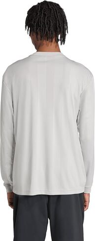 adidas Men's House of Tiro Long Sleeve Jacquard Jersey, Metal Grey, Small in Saudi Arabia