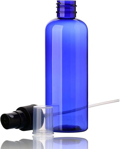 SINIDE Spray Bottles 30 ml/1 oz, 4 Pack Clear Empty Fine Mist Plastic Mini Travel Bottle Set, Portable Refillable Makeup Sprayer Containers for Perfume, Liquids, Aromatherapy, Small Size in Saudi Arabia