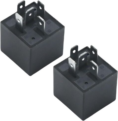 2 قطعة 4RD93168001 مرحل مقاوم للماء 12 فولت 40A ، بديل لـ Hella Mini Relay استبدال 4RD 007903001 931 680-01 in Saudi Arabia