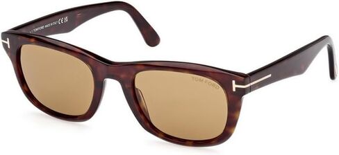 نظارات توم فورد الشمسية FT 1076 Kendel 52E Shiny Classic Havana، Eco، t Logo/Vint in Saudi Arabia