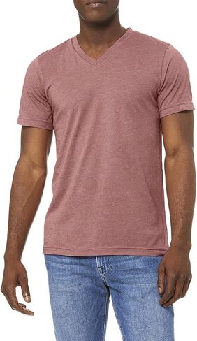 JustBlanks Unisex Short Sleeve Jersey V-Neck T-Shirt - 3005 in Kuwait