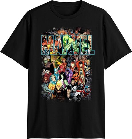 تي شيرت بشعار Marvel Comics للأبطال الخارقين ومجموعة كابتن أمريكا سبايدر مان in Saudi Arabia