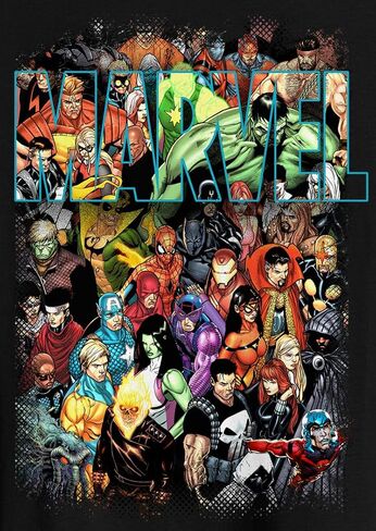 تي شيرت بشعار Marvel Comics للأبطال الخارقين ومجموعة كابتن أمريكا سبايدر مان in Saudi Arabia