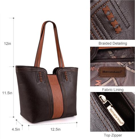 Montana West Women Tote Bag and Small Wallet Sets in Saudi Arabia