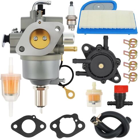 مكربن ​​15003-7034 AM130924 مناسب لجرار John Deere LT180 LX277 Carb لمحرك Kawasaki FH531V FH500V FH451V لمحرك TORO 74405 74405FR 74801 مع مضخة وقود فلتر الهواء in Saudi Arabia