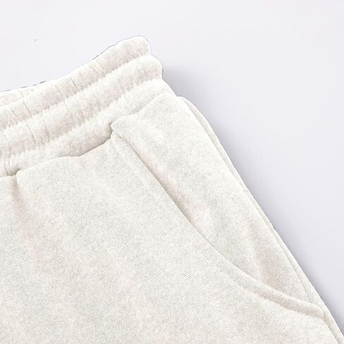 Oversized Wide Leg Sweatpants Women Casual Low Rise Baggy Sweat Pants Y2k Cute Loose Lounge Outfits with Pockets in Saudi Arabia