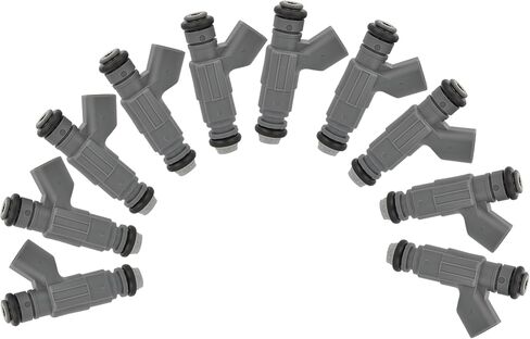10pcs Fuel Injectors Replacement for 1998 1999 2000 2001 2002 2003 Dodge Ram 2500 3500 Pickup 8.0L V10 MP50035 RL031571 in Saudi Arabia