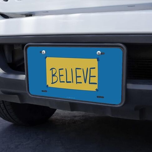 GRAPHICS & MORE Ted Lasso Believe Novelty Metal Vanity Tag License Plate in Saudi Arabia