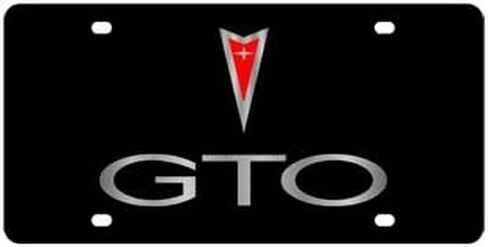 Eurosport Daytona- Compatible with -, Pontiac GTO License Plate in Saudi Arabia