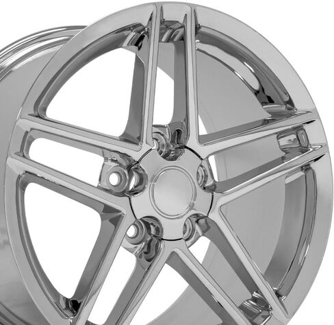 عجلات OE مقاس 17 بوصة CV07A تناسب طراز كورفيت C6 Z06 5x120.65 17x9.5 كروم - هولاندر 5342 (1) in Saudi Arabia